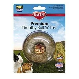 Premium Timothy Roll N Toss Treats 6 Ounces For Small Animals