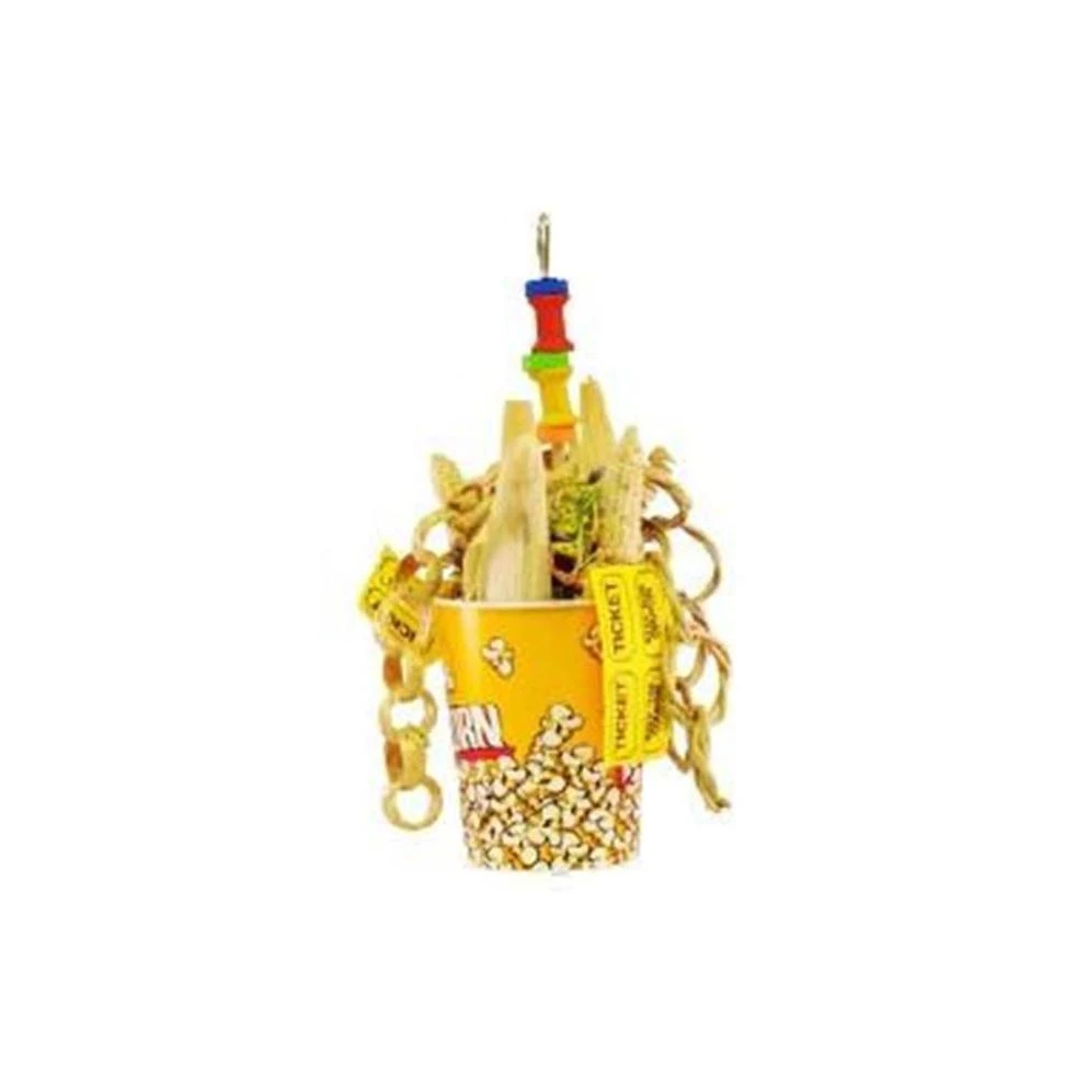 A And E Cage 001443 Happy Beaks Movie Time Toy, Multicolor For Birds
