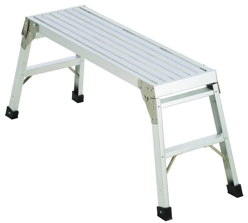 39-1/2 in. x 12 in. x 20-9/16 in. Aluminum Work Platform with 225 lb. Load Capacity