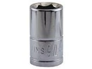 Saw 7/16in. X 3/8in. Drive 6 Point Socket Standard Sk11