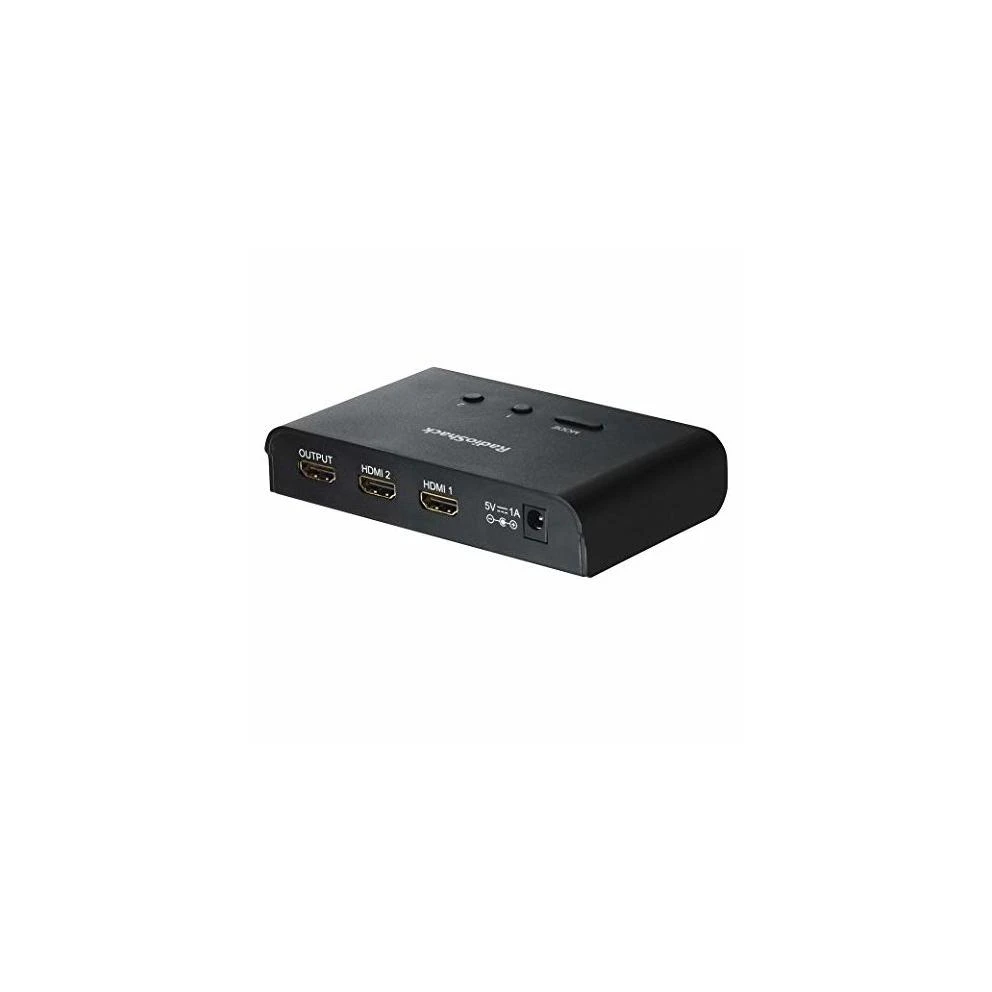 Radioshack 2-in/1-out Hdmi Selector Switch For Multiple Devices
