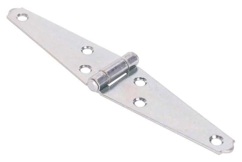 ProSource LSH-Z03-013L Strap Hinge, 1.4 mm Thick Leaf, Steel, 180 Range of Motion, Screw Mount Mounting