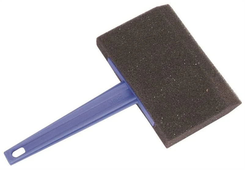 Vulcan 850140 Paint Brush, 4 W in Brush, Foam Brush, Plastic Handle