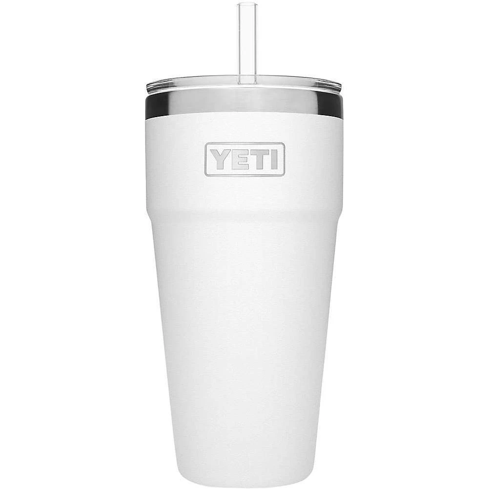 Rambler 26 oz Straw Cup - White