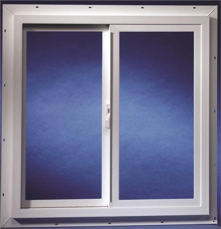 Duo-Corp 3030IGUT Utility Window, 35-1/2 in OAW, 35-1/2 in OAH, Vinyl Frame