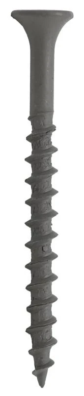 281179 9 X 3 Inch Gray Coat Deck Screw - 25 Pound Combo Drive