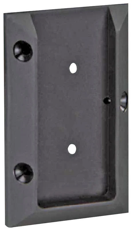 Maine Ornamental 74834 Railing Connector, Plastic, Black