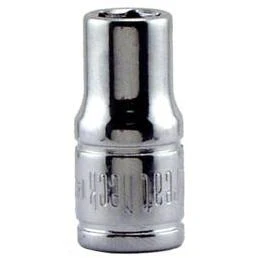 Great Neck Saw 1/4 In. X 1/4 In. Drive 6 Point Socket Standard Model 14s