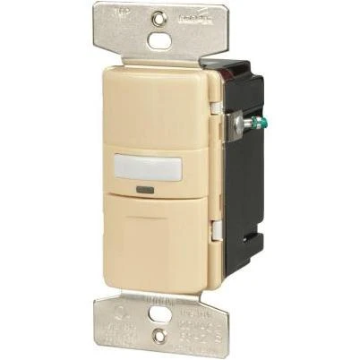 Motion-Activated Occupancy Sensor Wall Switch, Ivory