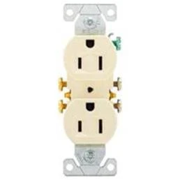 4146734 15A 125V Receptacle Duplex&#44; Light Almond