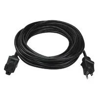 Powerzone OR532725 Extension Cord, Black Jacket, 25 ft L