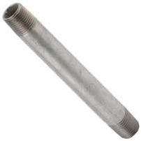 1-8X4G .12 x 4 In. Standard Pipe Nipple&#44; Galvinized Finish