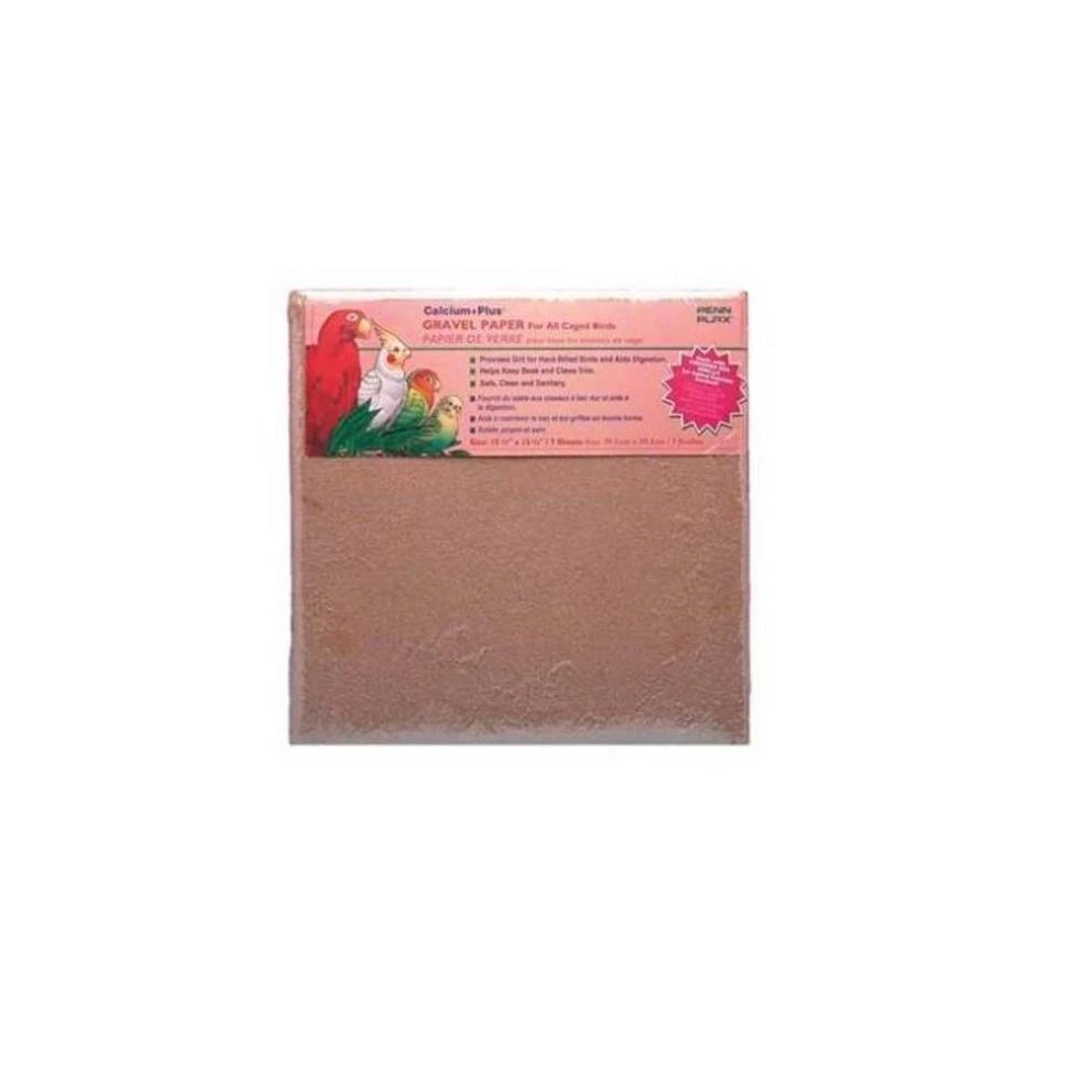 Penn Plax Ba633 Bird Cage Gravel Paper, Square - 15.5" X 15.5"