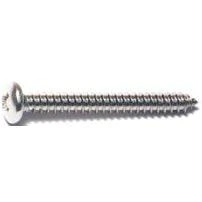 Midwest Fastener 05112 Screw, #8 Thread, Coarse Thread, Pan Head, Phillips Drive, Self-Tapping, Sharp Point, 100/PK
