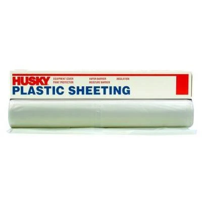 12 ft. x 200 ft. Clear 2 mil Plastic Sheeting