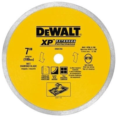 7-inch X 0.060-inch Porcelain Tile Grinding Wheel For High Power Tile Saws