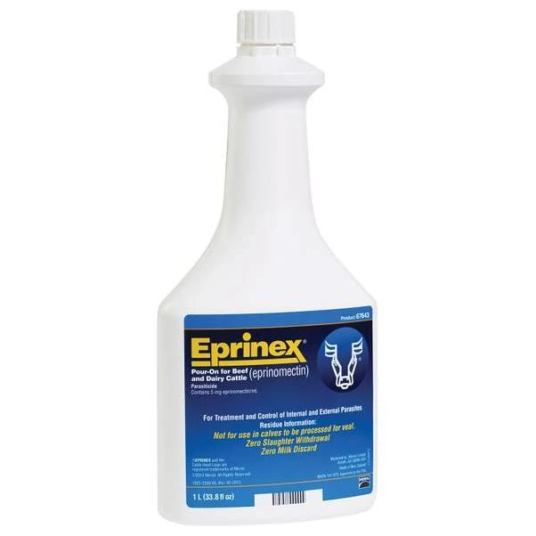 Ivomec Eprinex Pour on De-Wormer 1lt