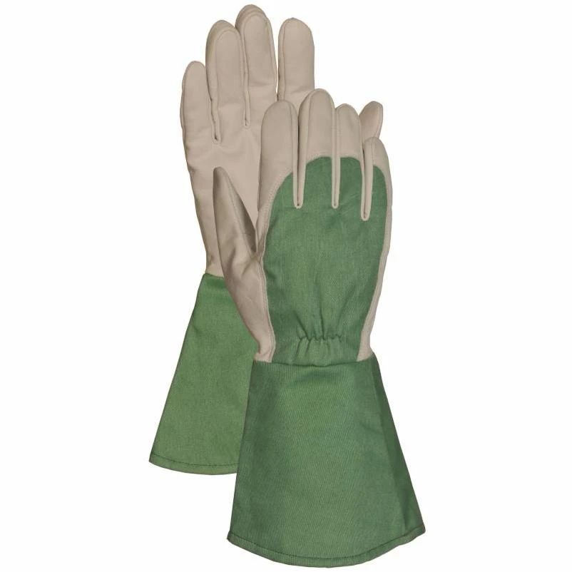 C7352L Thorn Resistant Gauntlet Gloves&#44; Large - Green