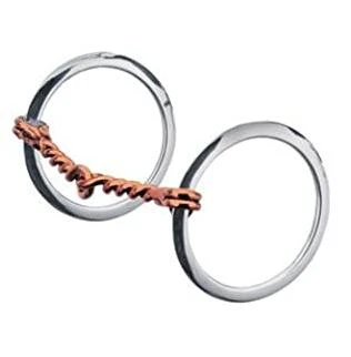 Weaver Leather Single Twisted Wire Ring Snaffle Bit 5"