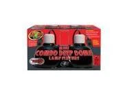 Zoo Med Mini Combo Deep Dome Lamp Fixture, 5.5" L X 10" W X 7" H, 100 W / 5.5 IN