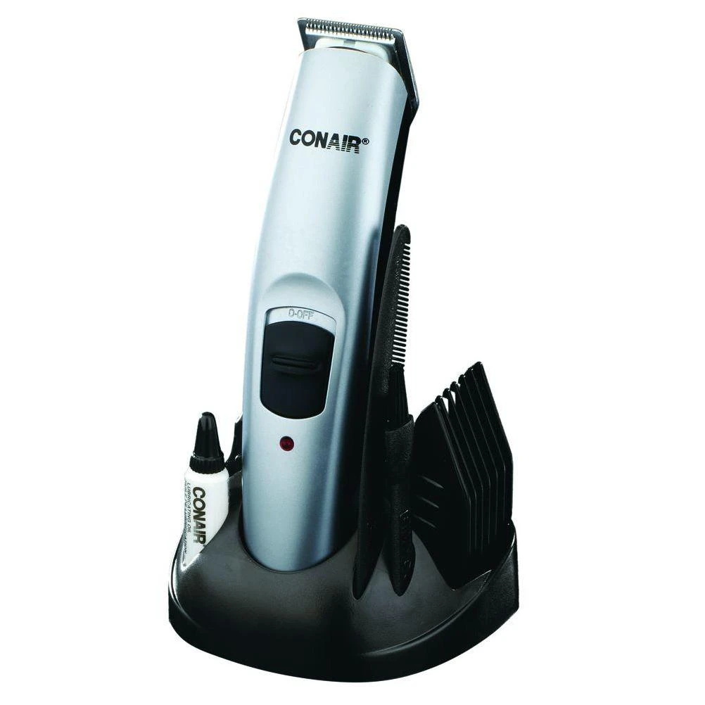 Conair GMT189GB 13-Piece All-in-One Beard and Mustache Trimmer - Silver