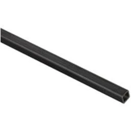 346718 Steel Square Tube, 1/2 In X 36 In, Plain Finish