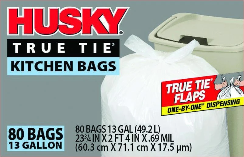 KITCHEN FLAP TIE WHT 13GL 80CT