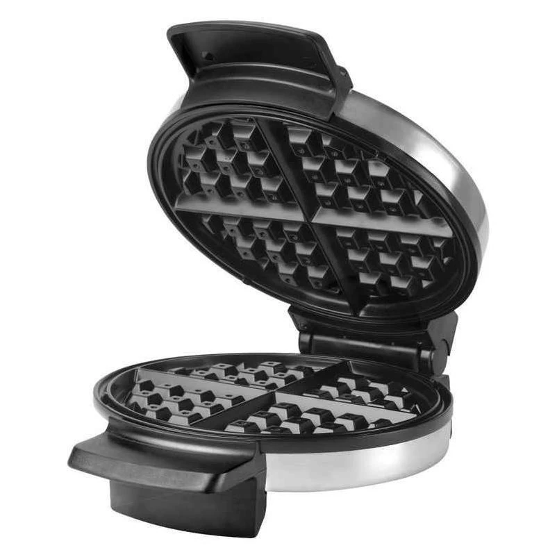 Black and Decker Brushed Chrome Belgian Waffle Maker