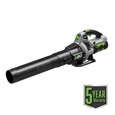 110 MPH 530 CFM Variable-Speed Turbo 56-Volt Lithium-ion Cordless Electric Blower w/ 2.5Ah Battery and Charger Included