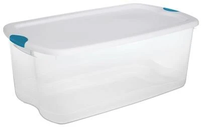Sterilite - Massillon OH 18898004 106 qt Latch Storage Container Box