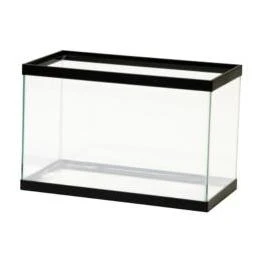 5.5 Gallon Black Aquarium Tank, 16 X 8 X 10 Inches