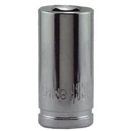 Great Neck Saw 8mm X 1/4 Inch Drive 6 Point Socket Metric 8mms