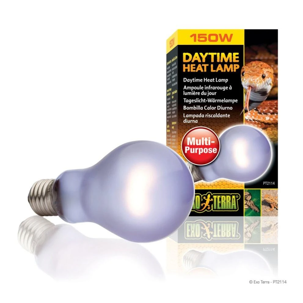 Exo-Terra Daytime Heat Lamp 150W, 150 W / 2.7 IN
