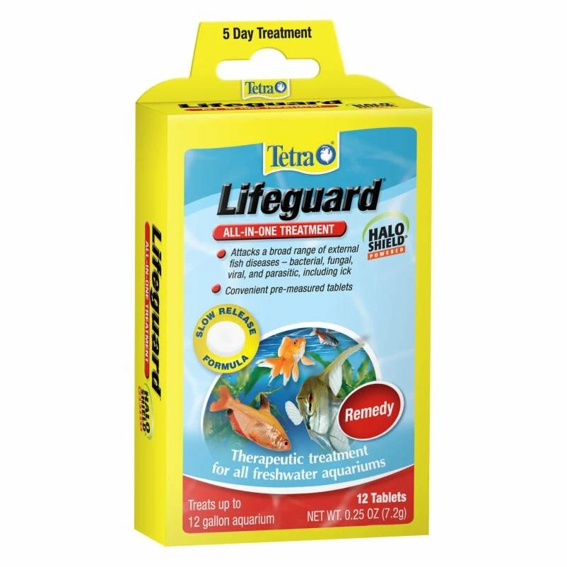 Tetra Lifeguard All-In-One Treatment Tablets 12-Count