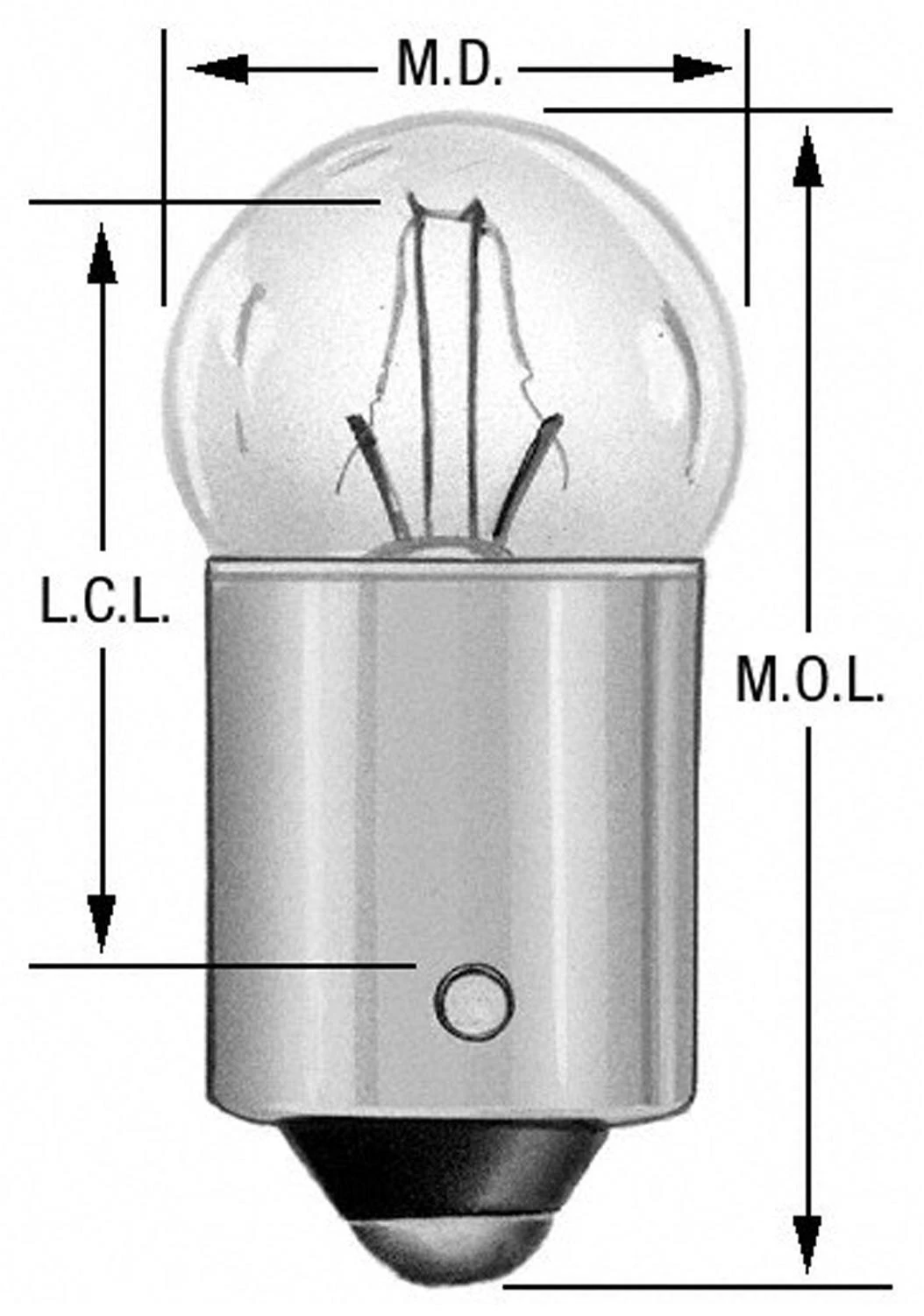 BP1445 Standard Series Instrument Panel Light Bulb