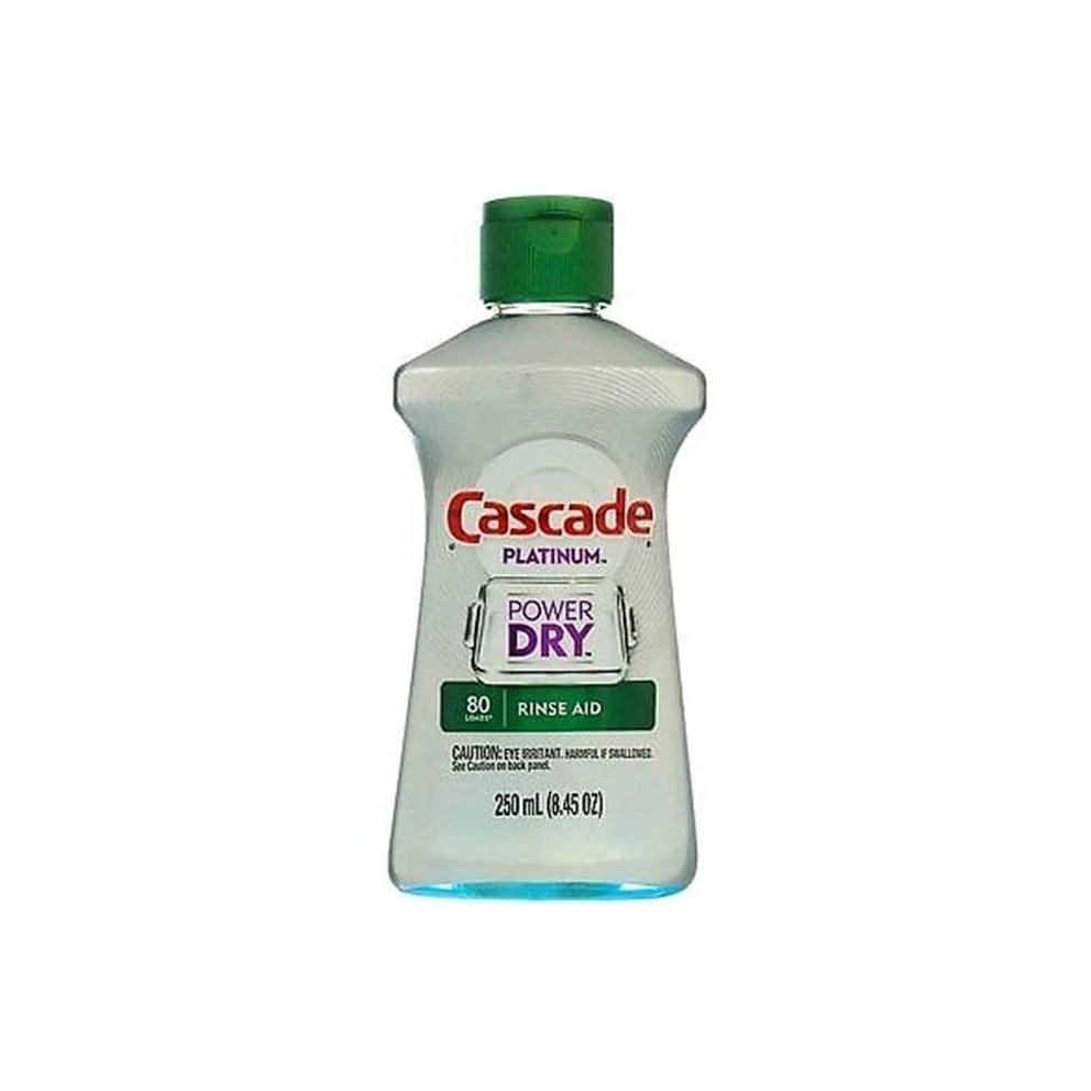 Cascade Platinum Rinse Aid Dishwasher Rinse Agent Regular