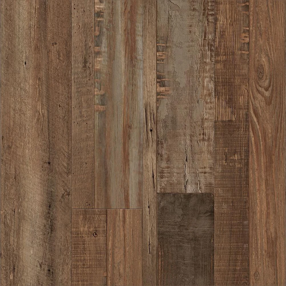 CALI BAMBOO LLC Redefined Pine 7.12 in. W x 48 in. L Waterproof Luxury Vinyl Plank Flooring (23.77 sq. ft), Medium