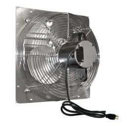 J and D VES12C 12 In. Shutter Exhaust Fan With Cord