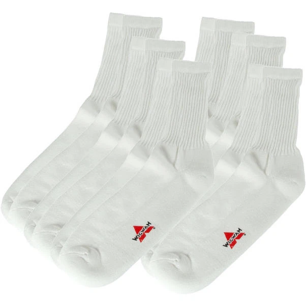 Wigwam Super 60 Crew Socks - 6-Pair Pack