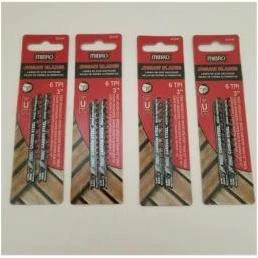 Do it Best U-Shank 3 In. 6 TPI Wood Cutting Jig Saw Blade (2-Pack)
