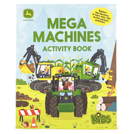 Kids Mega Machines Activity Book - Puzzles, Mazes, And Coloring Fun