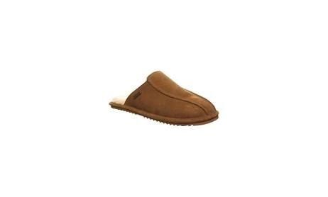 Bearpaw Men's Pierre Slipper - 10 - Black II