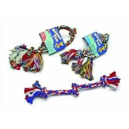 Petmate Booda 3 Knot Rope Tug Medium Multi