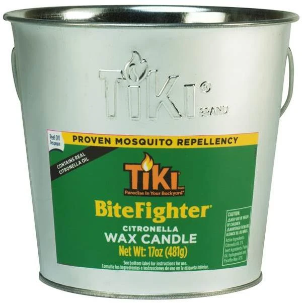 1418014 17 oz Tiki Bitefighter Citronella Bucket