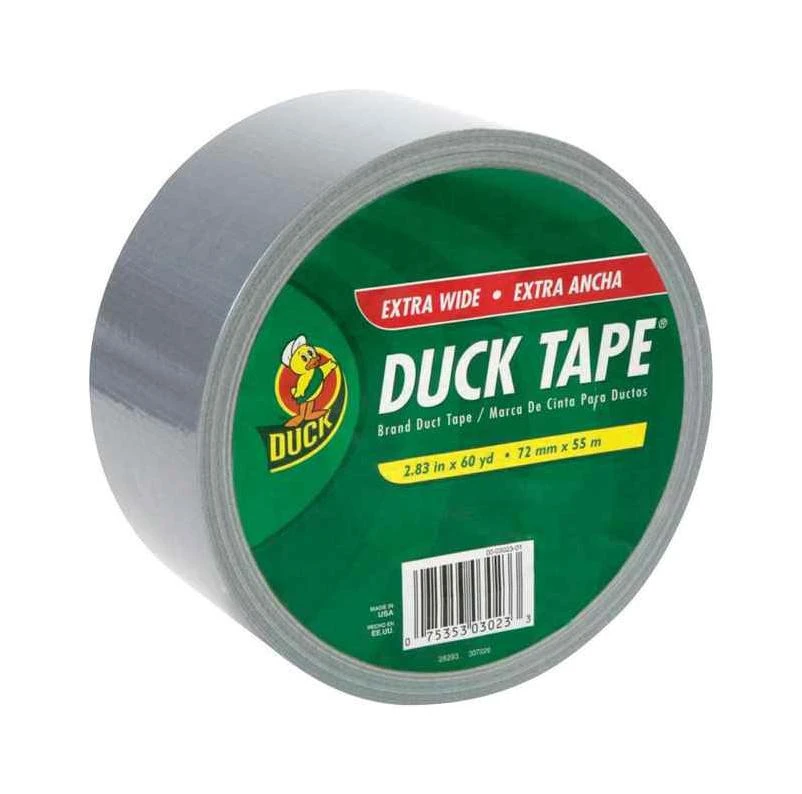 Duck 2.83 in. W x 60 yd. L Gray Duct Tape