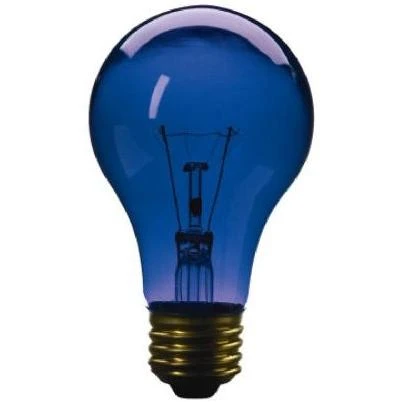 70802 19 Watts Transparent Blue Party Light Bulb- Pack Of 6