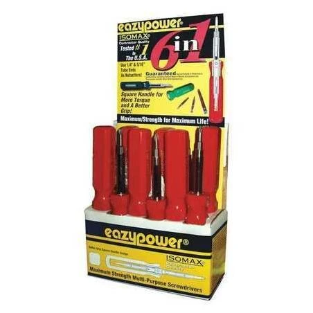 Eazy Power 88872 6 In 1 Multi Bit Screwdriver