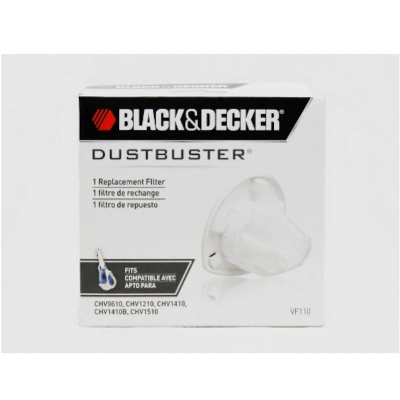 Black+Decker Dustbuster Vacuum Filter For Cleaning 1 pk