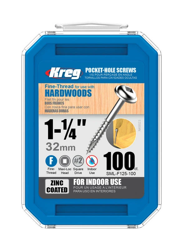 POCKET-HOLE SCREW#7X1.25
