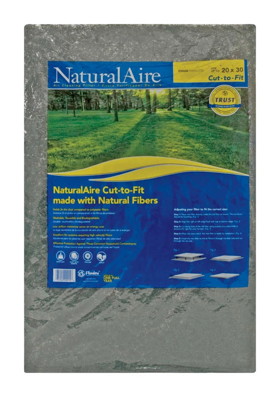 AIR FILTR FRMLS 20X30X1"